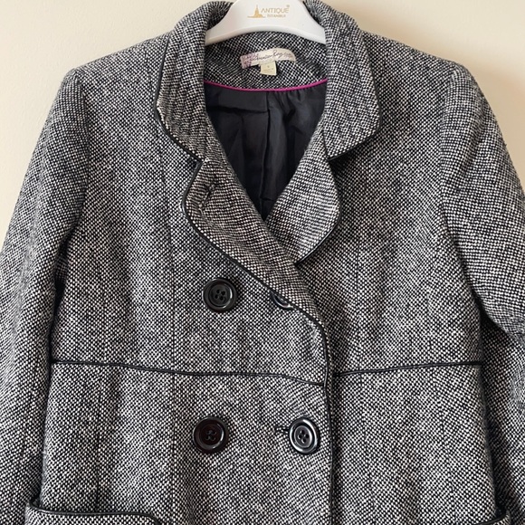 American Rag Wool Blend Tweed Pia Coat S - Picture 7 of 17